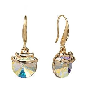 NWT Callura Women’s Gold Swarovski Crystal Ear.